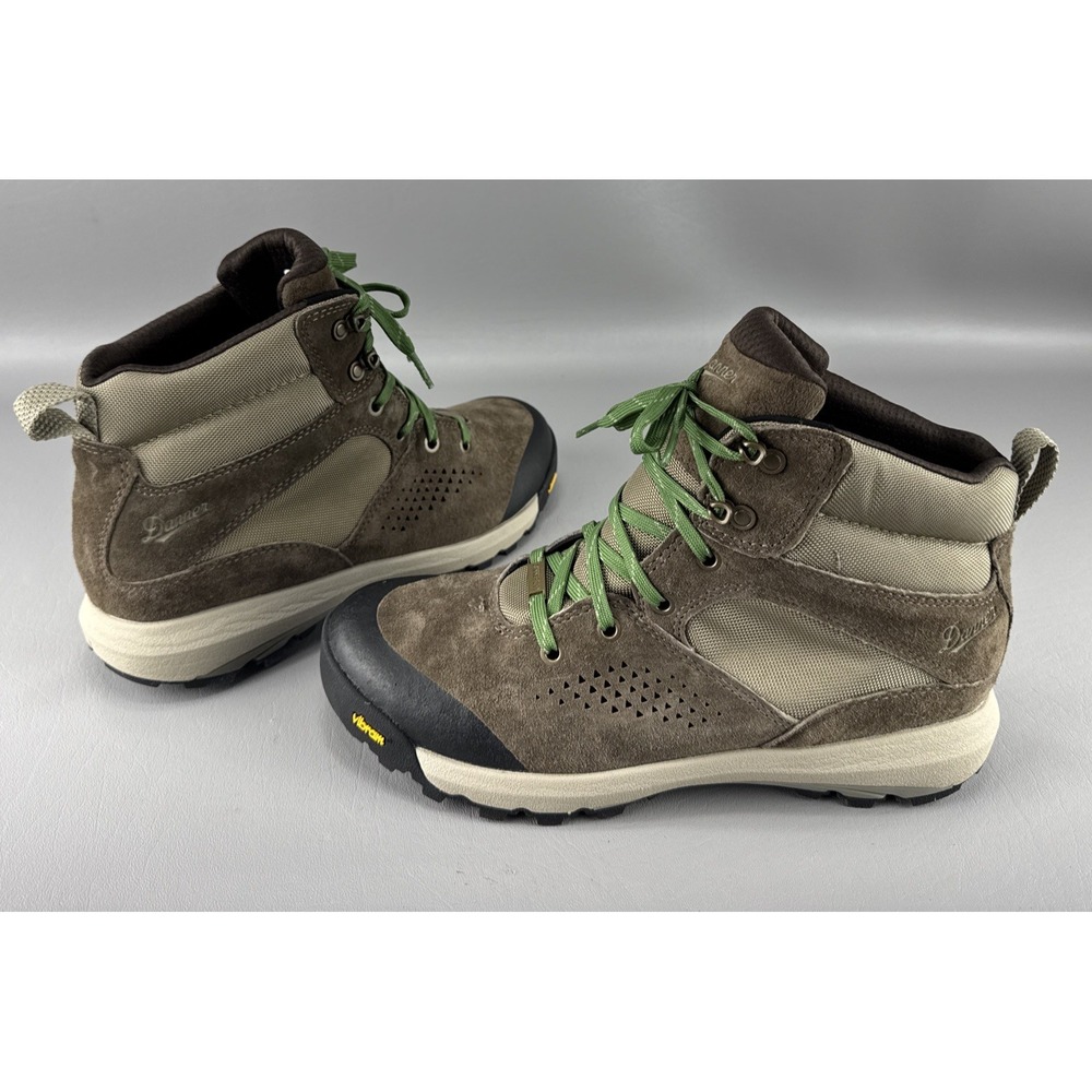 Danner Inquire Mid Hiking Boots Womens 9.5 Brown Cactus Trail Camp Outdoor Gorp
